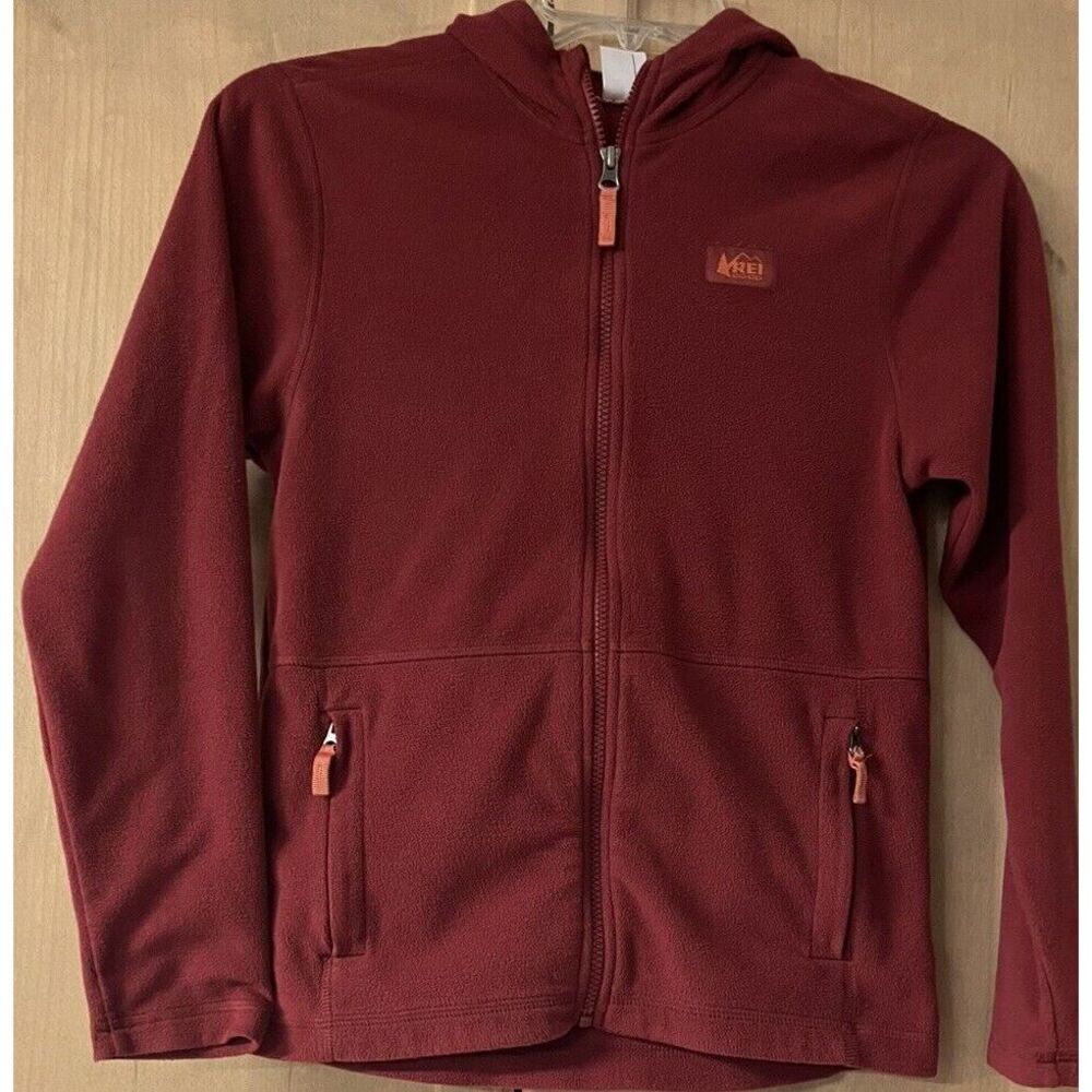 REI Zip Fleece Sweatshirt Top, Kids Youth Size Large (‎ 14 - 16 )